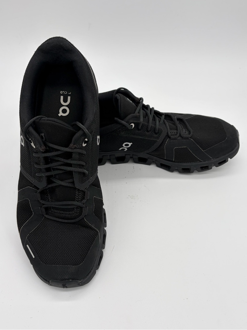 On Men's Cloudblack Lightweight Running Shoes
